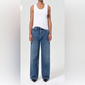 Agolde Low slung Baggy jeans in Essence size 25